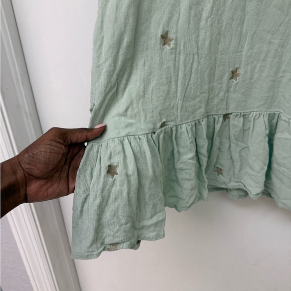 STORIA Mint Green Star-Patterned Women's Dress size M - Picture 2 of 4